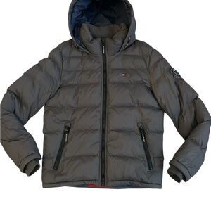 Tommy Hilfiger Gray Puffer Jacket